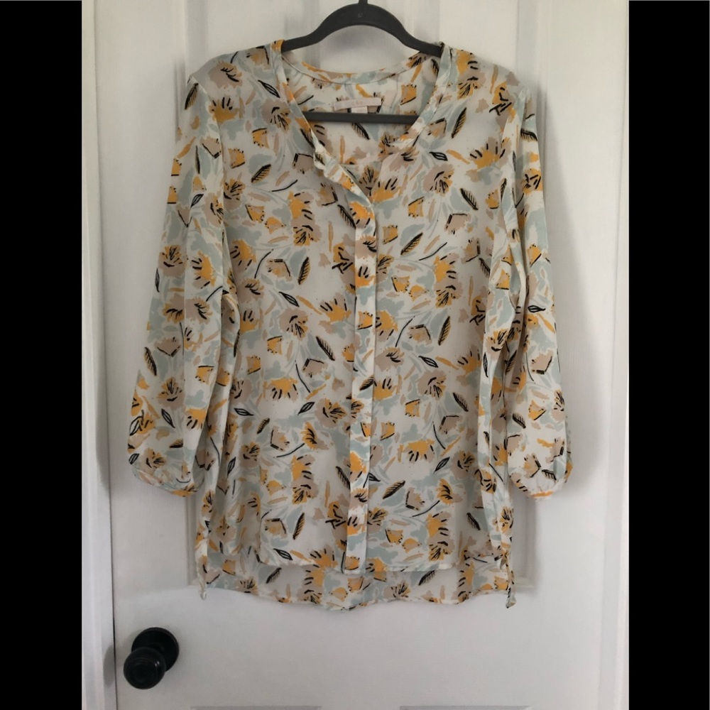 EUC C & E Blouse Size Large